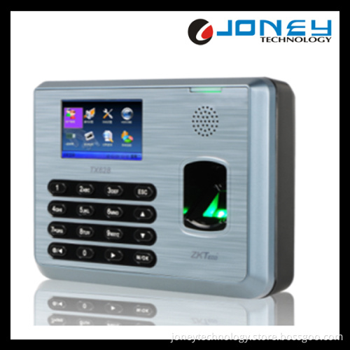 3 Inches Color TFT Screen Biometric Fingerprint Time Attendance Machine with RS232/485, TCP/IP, USB Host
